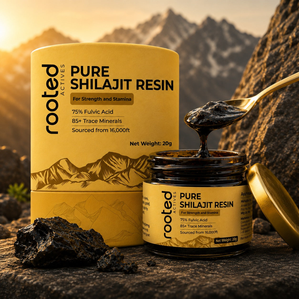 Pure Shilajit Resin 20g