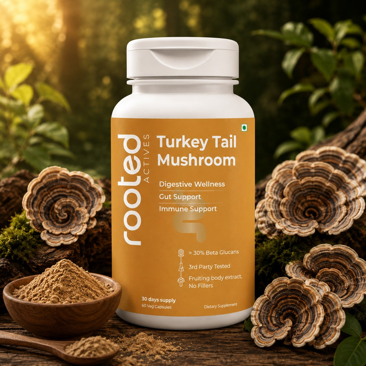 Turkey Tail Extract Capsules